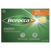 Berocca Energy Orange 45 Effervescent Tablets